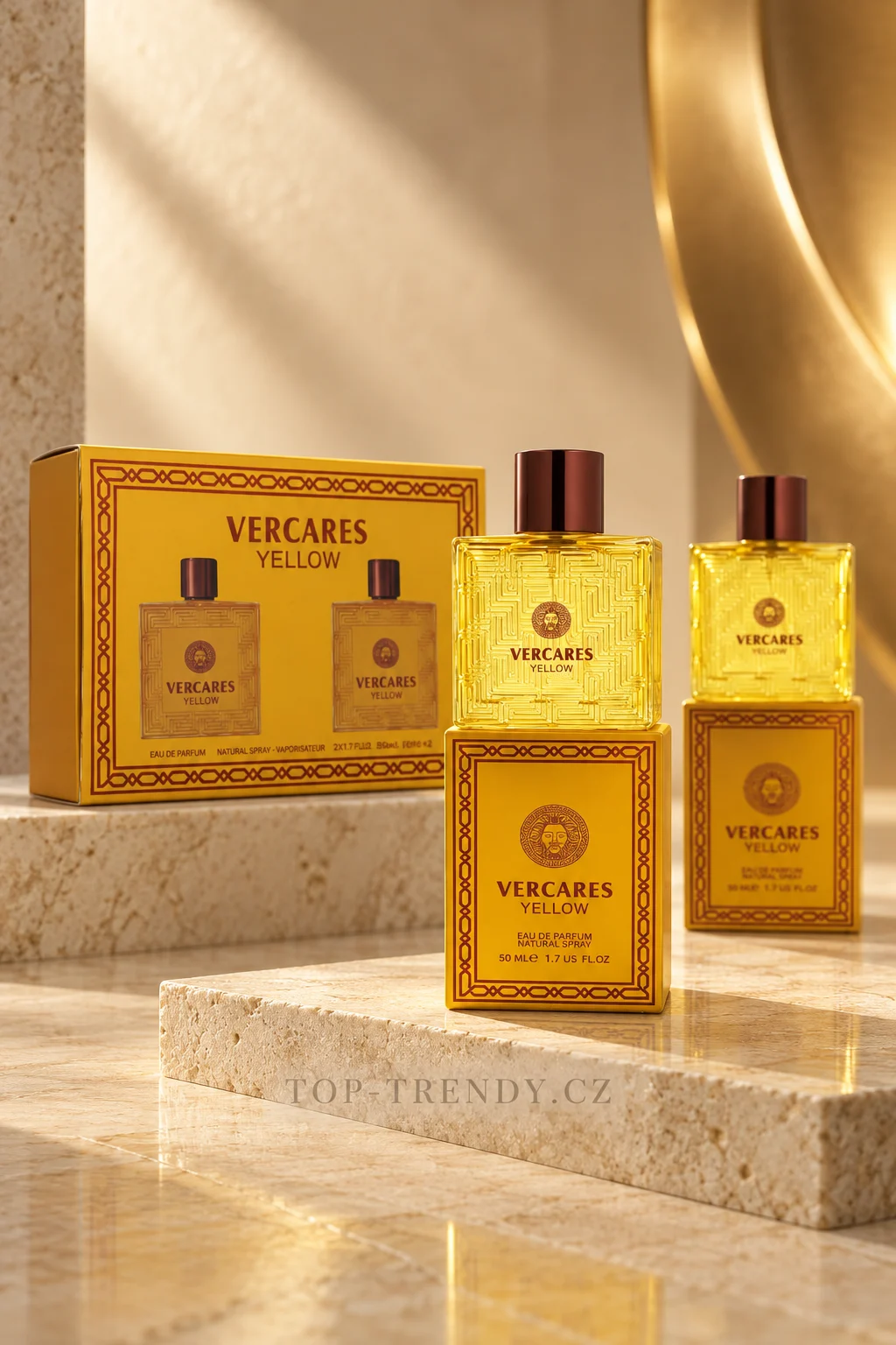 DÁRKOVÁ SADA VERCARES YELLOW – INSPIROVANÁ VERSACE YELLOW DIAMOND
